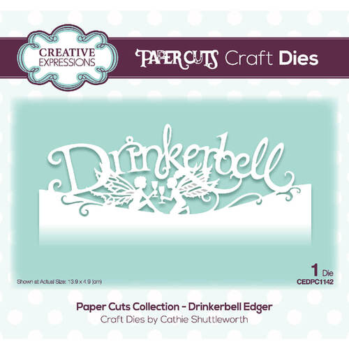 Creative Expressions Paper Cuts Edger Craft Dies - Drinkerbell