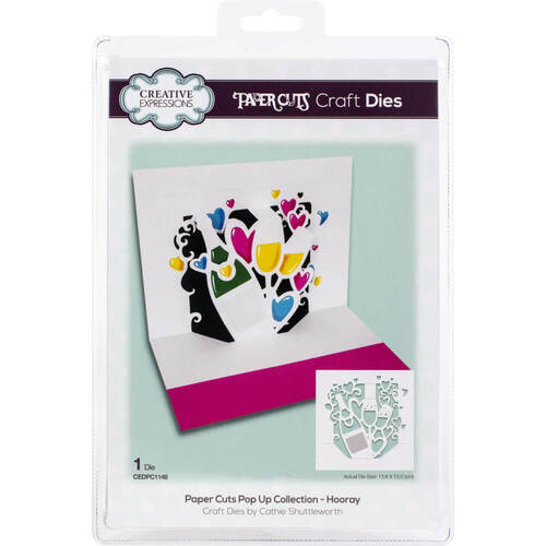 Creative Expressions Paper Cuts Craft Dies - Hooray