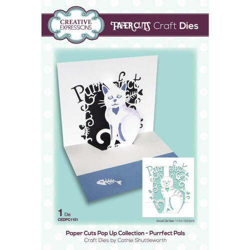 Creative Expressions Paper Cuts Craft Dies - Purrfect Pals CEDPC151