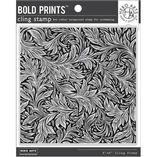 Hero Arts Cling Stamps - Acanthus Bold Prints CG927