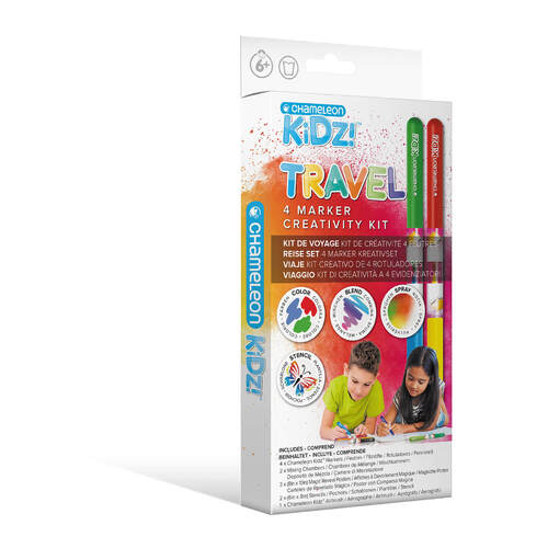 Chameleon Kidz Blendy Pens Travel 4 Marker Creativity Kit