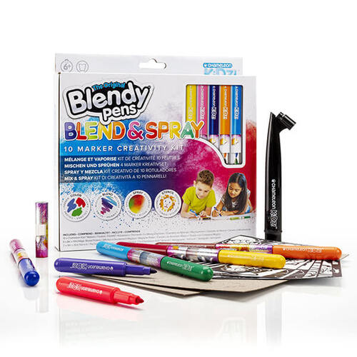 Chameleon Kidz Blendy Pens 10 Marker Creativity Kit