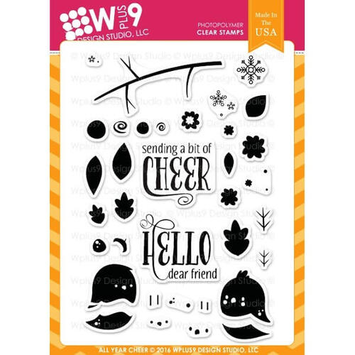 WPlus9 Design Stamps - All Year Cheer CL-WP9AYC