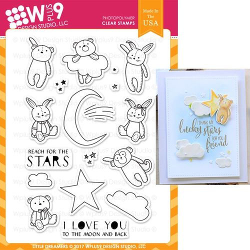 WPlus9 Design Stamps - Little Dreamers CL-WP9LD