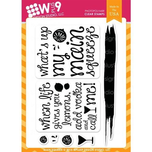 WPlus9 Design Stamps - Main Squeeze CL-WP9MS