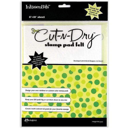 Ranger - Inkssentials Cut-N-Dry Stamp Pad Felt CND14591