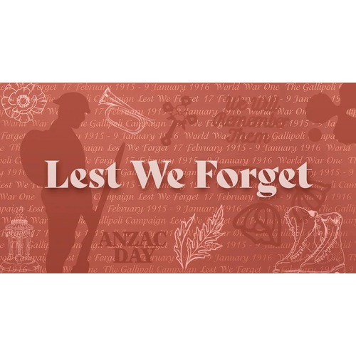 Couture Creations Mini Dies & Stamps - Lest We Forget Bundle