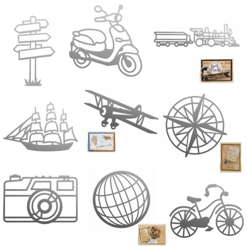Couture Creations Mini Dies - New Adventures - 48 x 48 mm