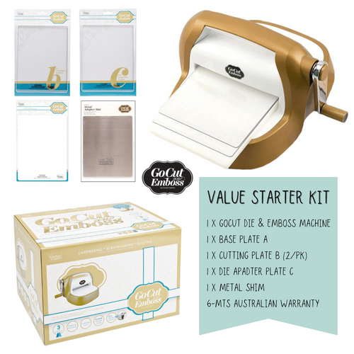 GoCut & Emboss Die Cutting & Embossing Machine Value Set