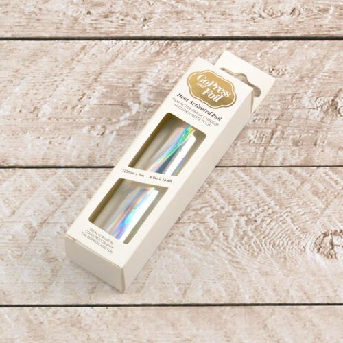 Couture Creations - Heat Activated Silver Foil - Iridescent Finish CO725352