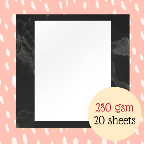 Couture Creations Photographic Alpine White Smooth A4 Cardstock - 280gsm (20pk)