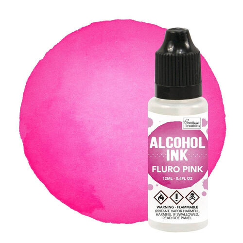 Couture Creations Alcohol Ink - Fluro Pink (12ml) CO727312
