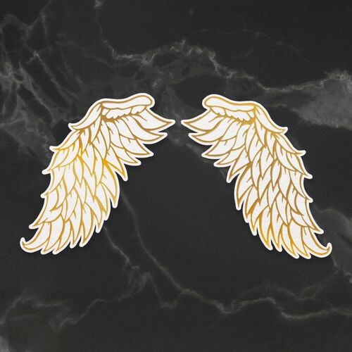 Couture Creations Cut & Create Die Steampunk Dreams - Open Wings (2pc) 58 x 111mm