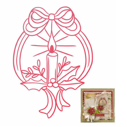 Couture Creations Mini Stamp - The Gift of Giving - Shining Bright (1pc) 38 x 60 mm