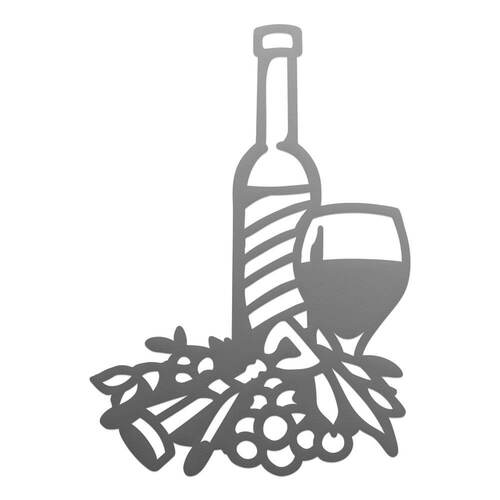 Couture Creations Mini Dies - Blooming Friendship - Wine and Dine (1pc)