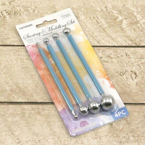 Couture Creations Scoring & Modelling Tool Set (4 Pack)