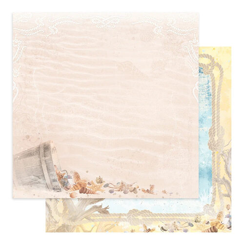 Couture Creations Double Sided Paper 12x12 - Seaside Girl - Sheet 3