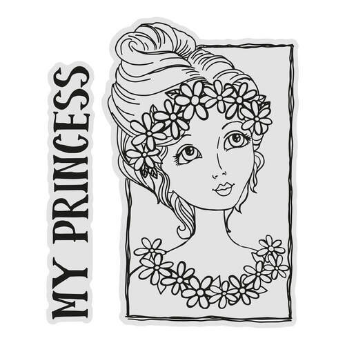 Couture Creations Stamp Set - You Go Girl - My Princess Portrait (2pc)