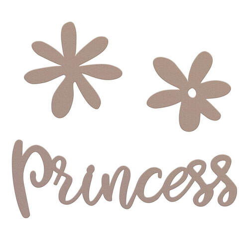 Couture Creations Mini Dies - You Go Girl - Princess (1pc)