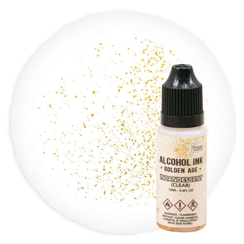 Couture Creations Alcohol Ink Golden Age - Incandescent (Clear) 12ml | 0.4fl oz