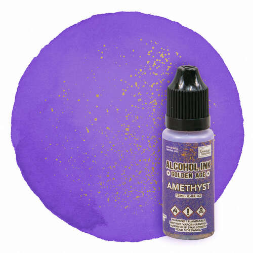 Couture Creations Alcohol Ink Golden Age - Amethyst (12ml | 0.4fl oz)