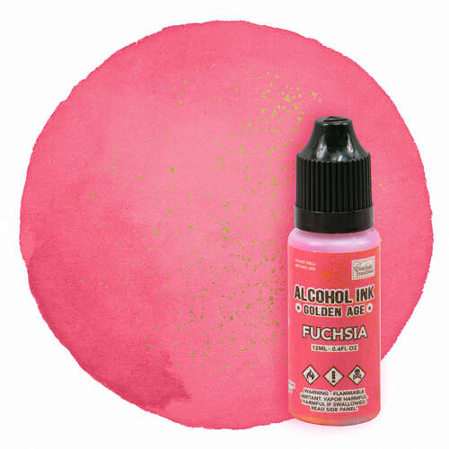 Couture Creations Alcohol Ink Golden Age - Fuschia (12ml | 0.4fl oz)