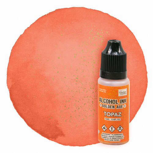 Couture Creations Alcohol Ink Golden Age - Topaz (12ml | 0.4fl oz)