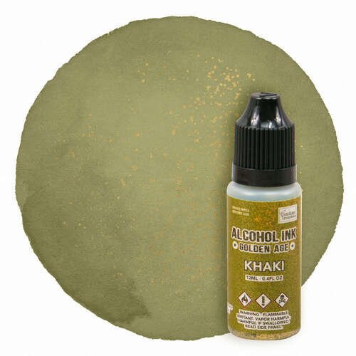 Couture Creations Alcohol Ink Golden Age - Khaki (12ml | 0.4fl oz)