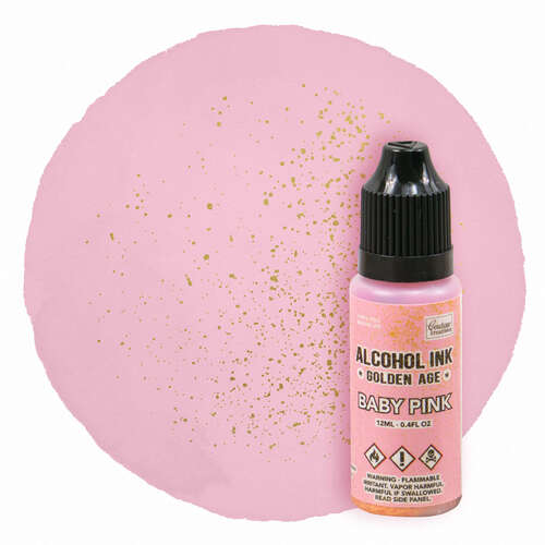 Couture Creations Alcohol Ink Golden Age - Baby Pink (12ml | 0.4fl oz)