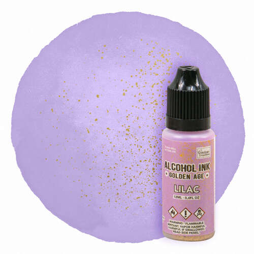Couture Creations Alcohol Ink Golden Age - Lilac (12ml | 0.4fl oz)