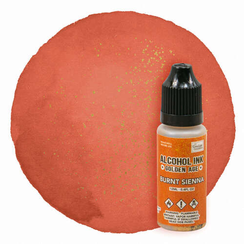 Couture Creations Alcohol Ink Golden Age - Burnt Sienna (12ml | 0.4fl oz)