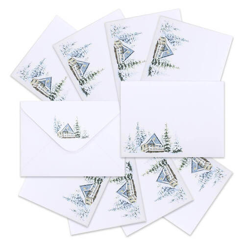 Couture Creations Christmas Envelope - Snow Abounds (4x6in, 10pc)