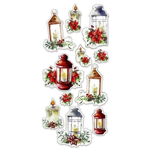 Couture Creations Christmas Embellishment - Festive Lantern (11pc)
