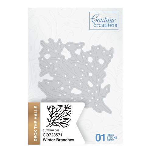 Couture Creations Mini Dies - Winter Branches (1pc) - Deck the Halls