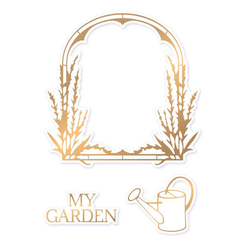 Couture Creations Cut & Create Dies - Lavender Love - My Garden Frame (3pc)