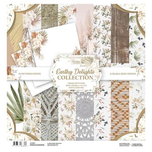 Couture Creations Paper Pad (12 x 12in) - Earthy Delights