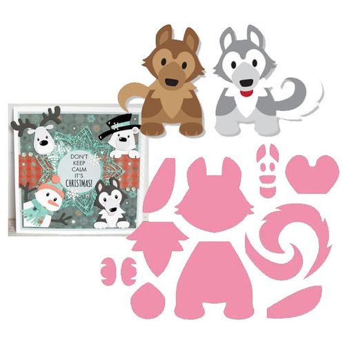Marianne Design - Collectables Dies - Eline's Husky COL1414