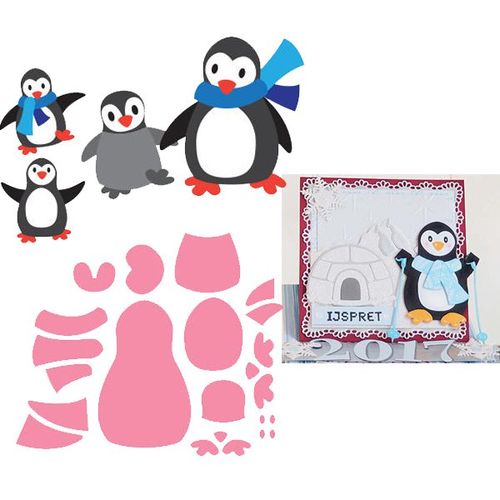 Marianne Design - Collectables Dies - Eline's Penguins COL1416