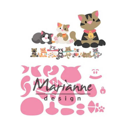 Marianne Design - Collectables Dies - Eline‘s Kitten COL1454