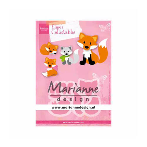 Marianne Design - Collectables Dies - Eline's Cute Fox COL1474