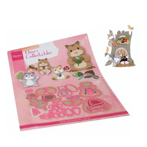 Marianne Design - Collectables Dies - Eline's Hamster COL1489