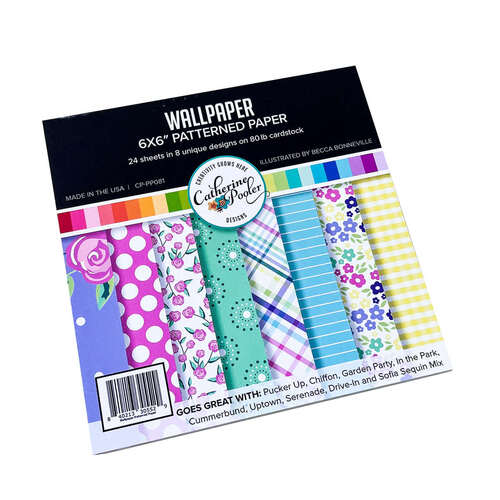Catherine Pooler Patterned Paper - Wallpaper CP-PP081