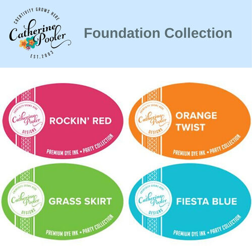 Catherine Pooler Ink Pads Bundle - Foundation Collection 4 Colours