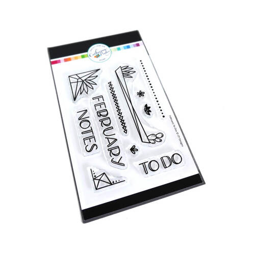 Catherine Pooler Stamps - February To-Dos CPS1116