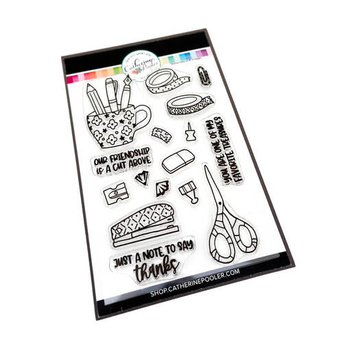 Catherine Pooler Stamps - Desktop Treasures CPS1142