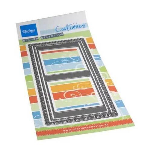 Marianne Design - Craftables Dies - Mini Slimline 2 Squares CR1617