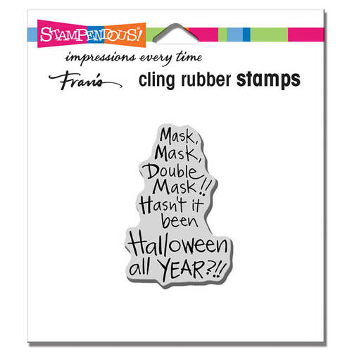 Stampendous Cling Stamp - Double Mask