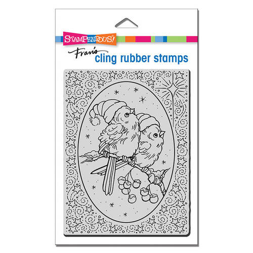 Stampendous Cling Stamp - Heavenly Birds