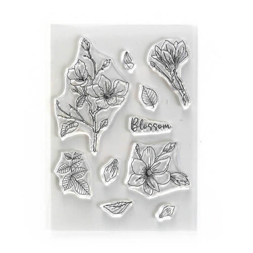 Elizabeth Crafts Clear Stamps - Blossom CS224