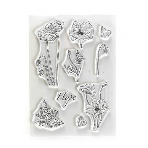 Elizabeth Crafts Clear Stamps - Hope CS228